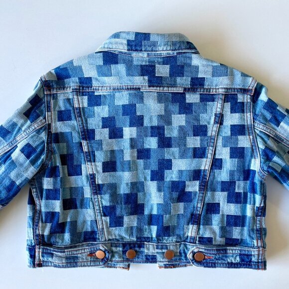 Judi Rosen - Joan Denim Jacket - Patchwork Bleach - XS - Picture 4 of 9